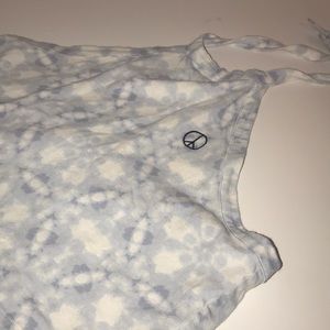 << SOLD >> Halter tank with peace sign